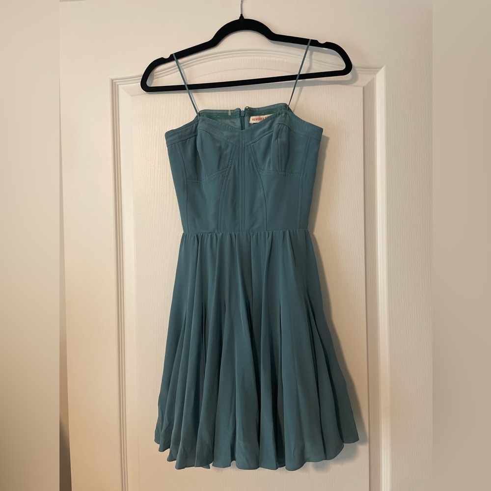 Rebecca Taylor Blue Sleeveless Dress
